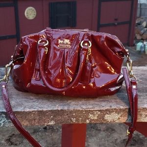 Coach Patent Satchel